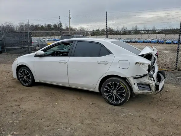 2T1BURHE9GC743449 2016 TOYOTA COROLLA - Image 2
