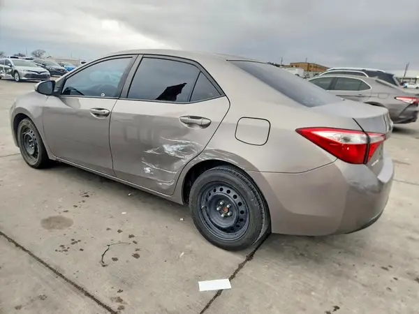 2T1BURHEXGC482865 2016 TOYOTA COROLLA - Image 2
