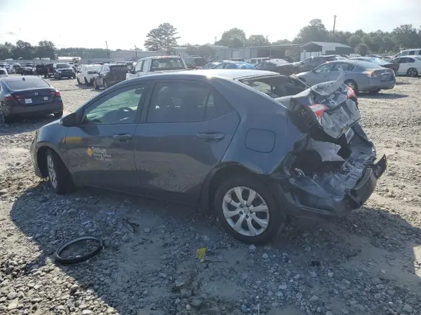2T1BURHEXGC484986 2016 TOYOTA COROLLA - Image 2