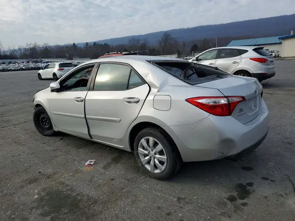 2T1BURHEXGC486043 2016 TOYOTA COROLLA - Image 2