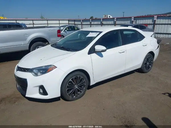 2T1BURHEXGC487029 2016 TOYOTA COROLLA - Image 2