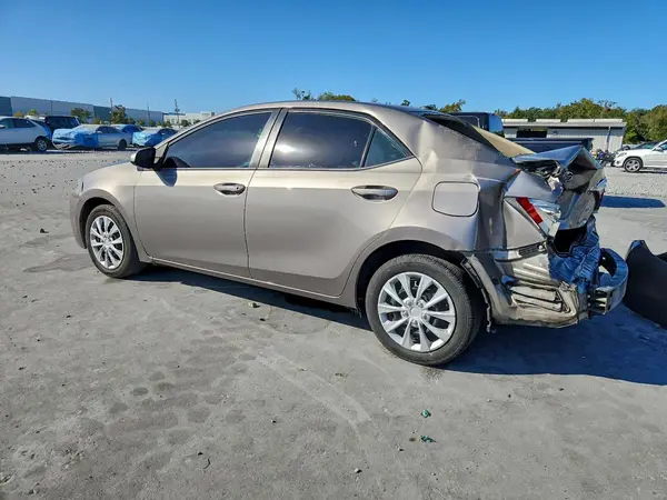 2T1BURHEXGC491503 2016 TOYOTA COROLLA - Image 2