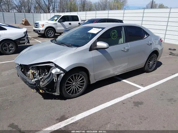 2T1BURHEXGC505836 2016 TOYOTA COROLLA - Image 2