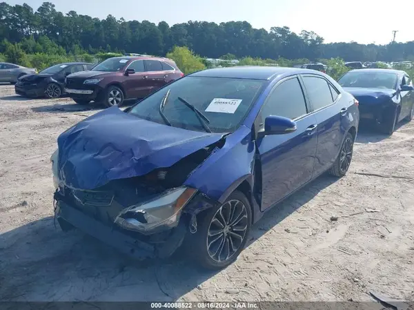 2T1BURHEXGC507134 2016 TOYOTA COROLLA - Image 2
