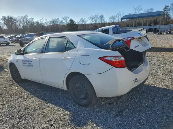 2T1BURHEXGC533443 2016 TOYOTA COROLLA - Image 2