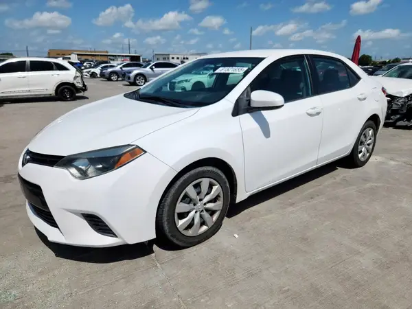 2T1BURHEXGC533491 2016 TOYOTA COROLLA - Image 1