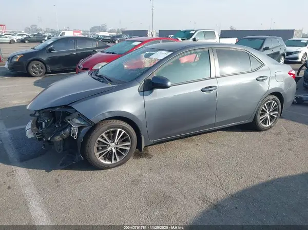 2T1BURHEXGC578253 2016 TOYOTA COROLLA - Image 2