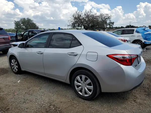 2T1BURHEXGC653274 2016 TOYOTA COROLLA - Image 2