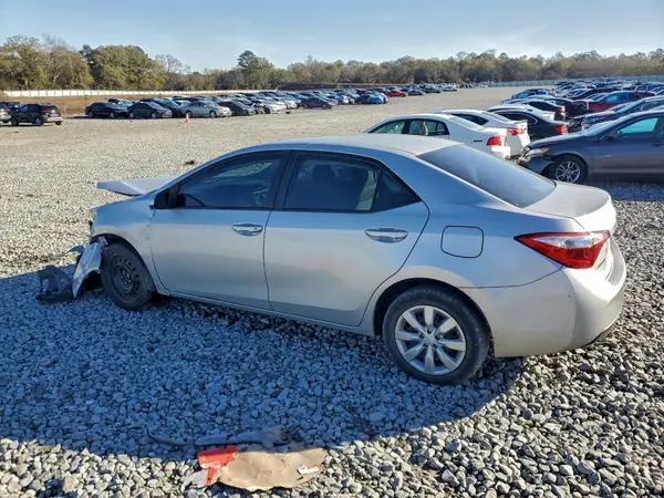 2T1BURHEXGC660192 2016 TOYOTA COROLLA - Image 2