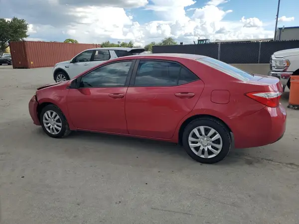 2T1BURHEXGC663240 2016 TOYOTA COROLLA - Image 2