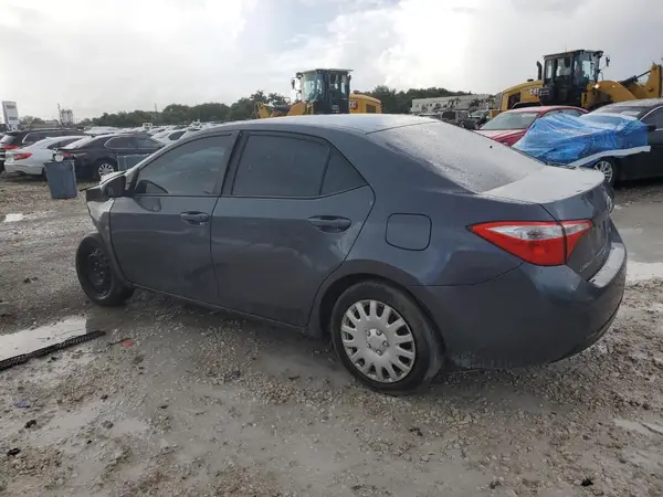 2T1BURHEXGC664744 2016 TOYOTA COROLLA - Image 2