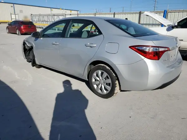 2T1BURHEXGC677719 2016 TOYOTA COROLLA - Image 2