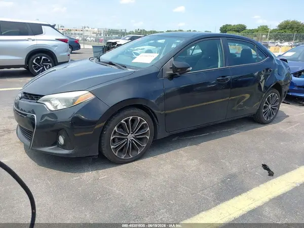 2T1BURHEXGC678711 2016 TOYOTA COROLLA - Image 2