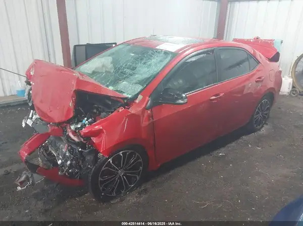 2T1BURHEXGC680345 2016 TOYOTA COROLLA - Image 2