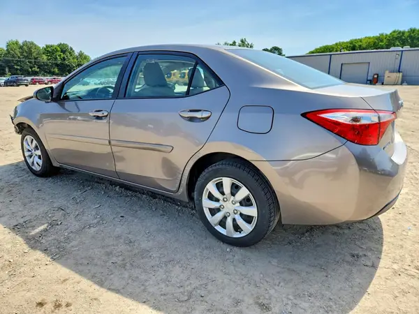2T1BURHEXGC693483 2016 TOYOTA COROLLA - Image 2