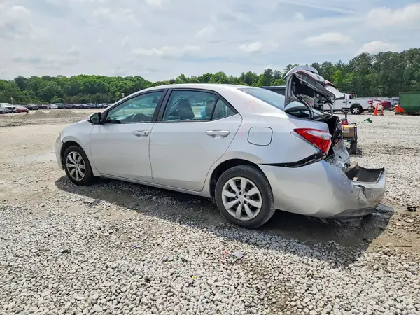 2T1BURHEXGC704496 2016 TOYOTA COROLLA - Image 2