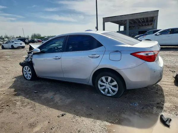 2T1BURHEXGC707513 2016 TOYOTA COROLLA - Image 2