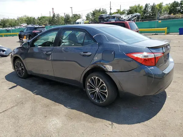 2T1BURHEXGC722822 2016 TOYOTA COROLLA - Image 2