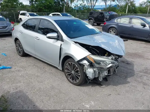 2T1BURHEXGC731911 2016 TOYOTA COROLLA - Image 1