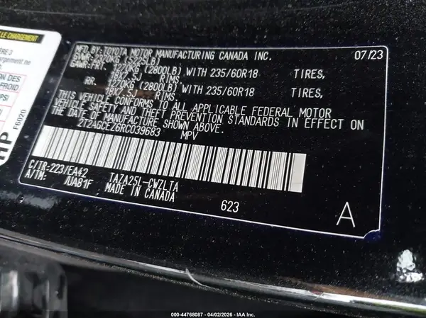 2T2AGCEZ6RC039683 2024 LEXUS NX - Image 8