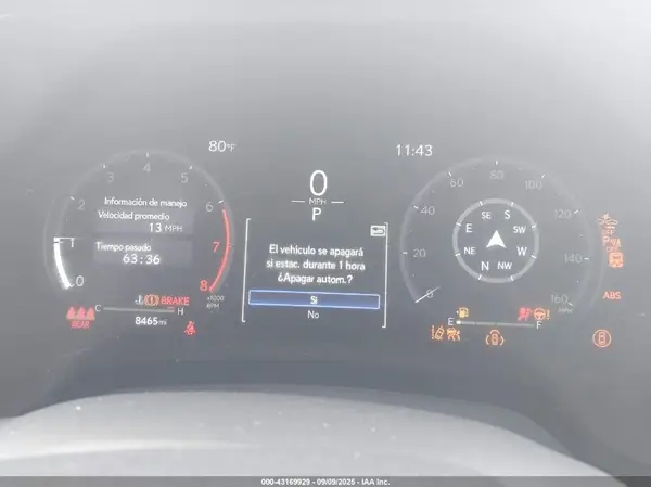 2025 LEXUS RX auction photo 7