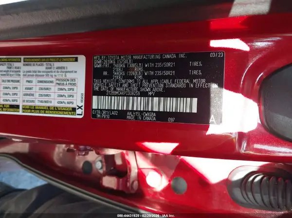 2T2BBMCAXPC008259 2023 LEXUS RX - Image 8