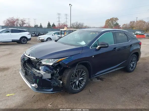 2T2BZMCA0HC132859 2017 LEXUS RX - Image 2