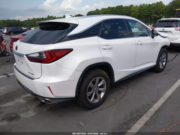 2018 LEXUS RX IAAI lot 45570305 auction photo 4