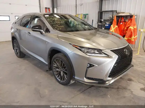 2T2BZMCA3HC113366 VIN - 2017 LEXUS RX 350/BASE/F SPORT GREY 3.5L V