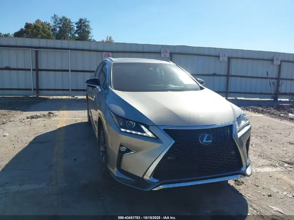 2T2BZMCA5HC107665 2017 LEXUS RX - Image 1