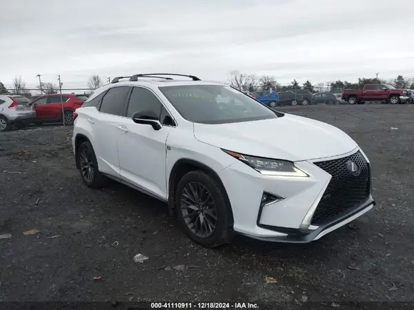 2T2BZMCA7JC165184 2018 LEXUS RX - Image 1