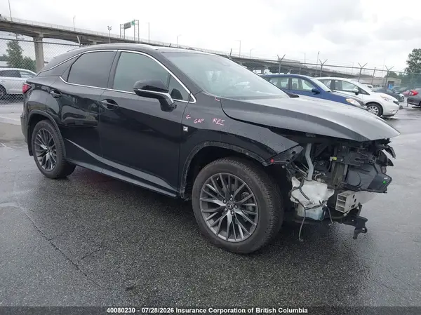 2T2BZMCA9HC075092 2017 LEXUS RX - Image 1