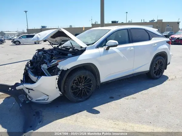 2T2JZMDAXNC311268 2022 LEXUS RX - Image 2