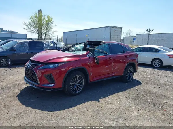 2T2SZMDA2NC335875 2022 LEXUS RX - Image 2