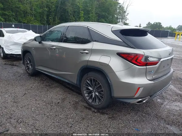2017 LEXUS RX IAAI lot 45407825 auction photo 3