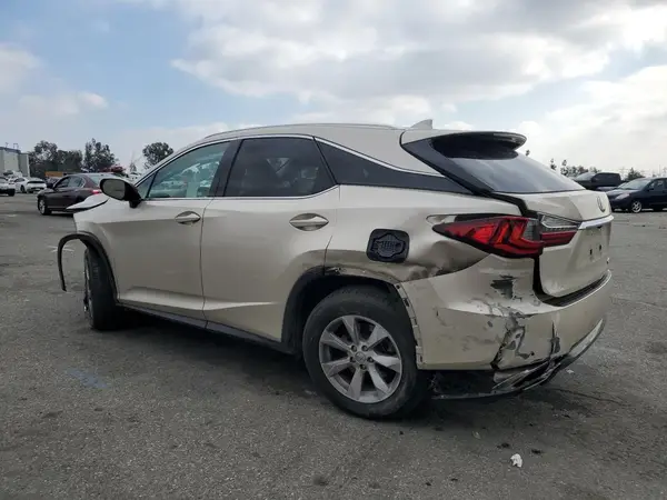 2T2ZZMCA2GC017144 2016 LEXUS RX - Image 2