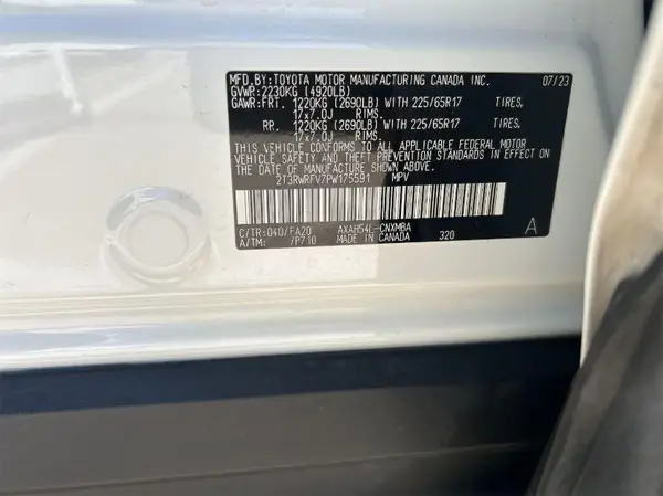 2T3RWRFV7PW175591 2023 TOYOTA RAV 4 - Image 1