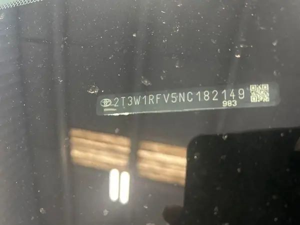 2T3W1RFV5NC182149 2022 TOYOTA RAV 4 - Image 1