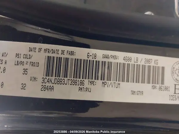 3C4NJDBB3JT398186 2018 JEEP COMPASS - Image 8