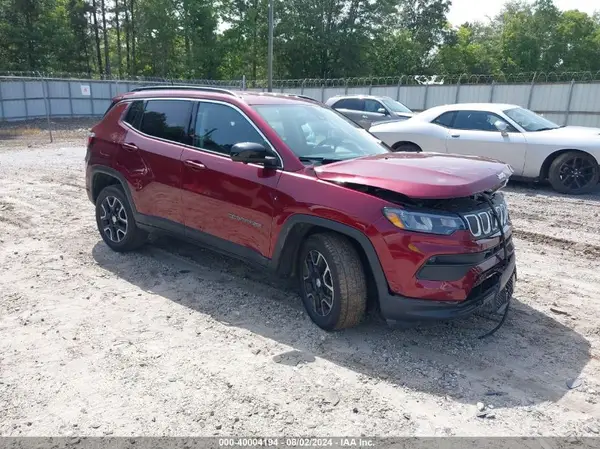 3C4NJDBBXNT118592 2022 JEEP COMPASS - Image 1