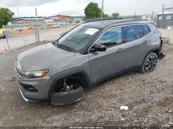 3C4NJDCB0NT204637 2022 JEEP COMPASS - Image 2