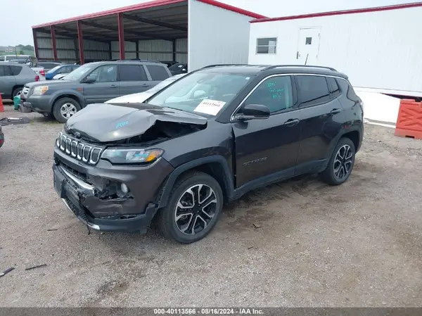 3C4NJDCB2NT145297 2022 JEEP COMPASS - Image 2