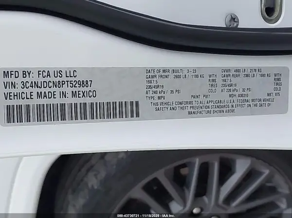 3C4NJDCN8PT529887 2023 JEEP COMPASS - Image 8