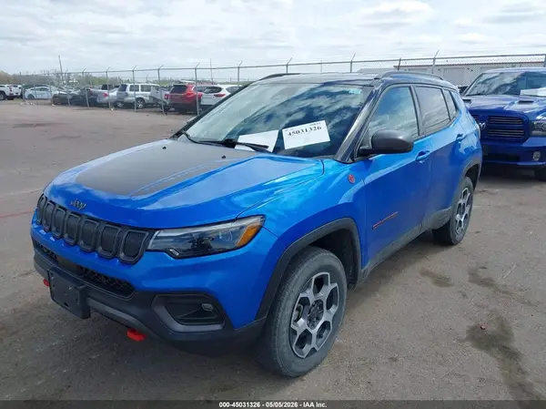 3C4NJDDB6NT132227 2022 JEEP COMPASS - Image 2