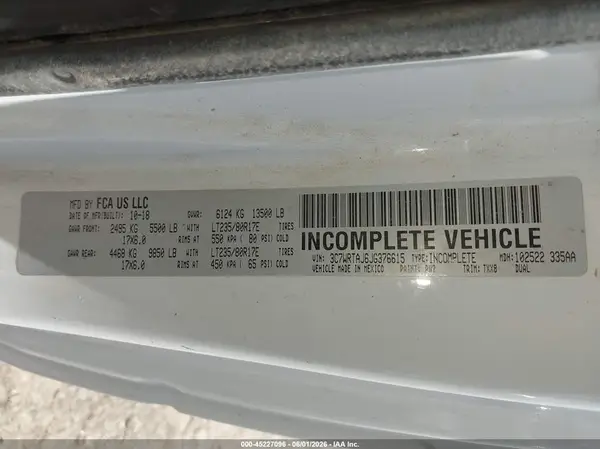 3C7WRTAJ6JG376615 2018 DODGE RAM - Image 8