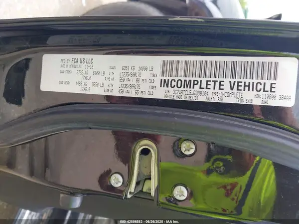 3C7WRTCL5JG398104 2018 DODGE RAM - Image 8