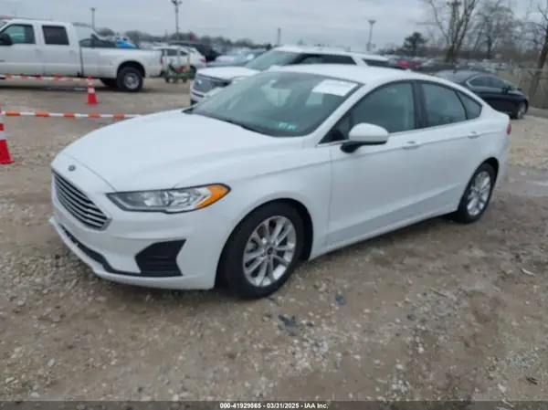 3FA6P0H74KR278299 2019 FORD FUSION - Image 2