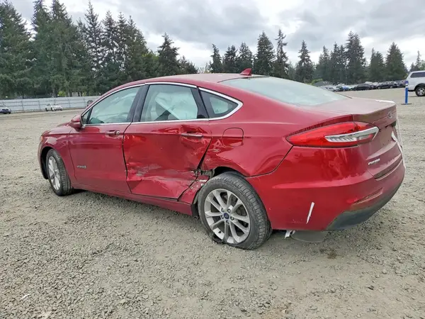3FA6P0MU7KR265607 2019 FORD FUSION - Image 2