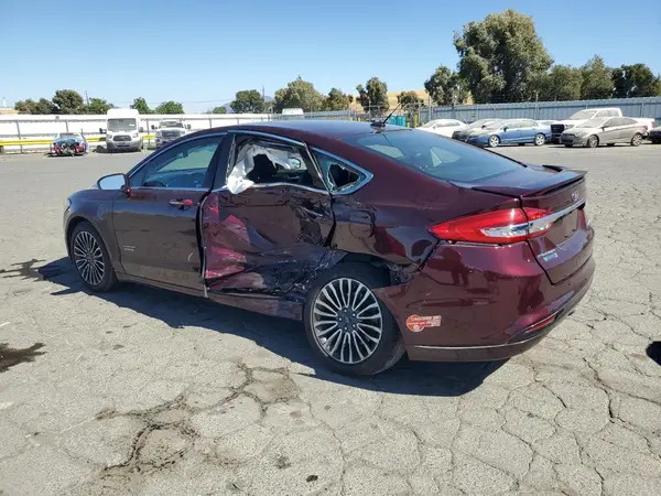 3FA6P0SU5JR123600 2018 FORD FUSION - Image 2