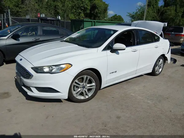 3FA6P0UU7JR122607 2018 FORD FUSION - Image 2